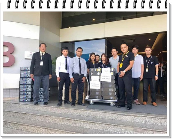 โรงเรียนบ้านคลองลานขอขอบคุณบริษัทอยุธยาแคปปิตอล เซอร์วิส บริษัทเจเนอรัล คาร์ด เซอร์วิสเชส บริษัทบัตรกรุงศรีอยุธยา ที่กรุณามอบคอมพิวเตอร์ให้กับโรงเรียนบ้านคลองลานจำนวน 30 เครื่อง